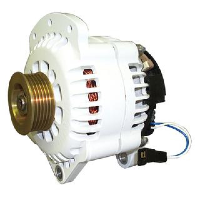3.15 ID dual foot saddle mount, single pulley 12V/100A
