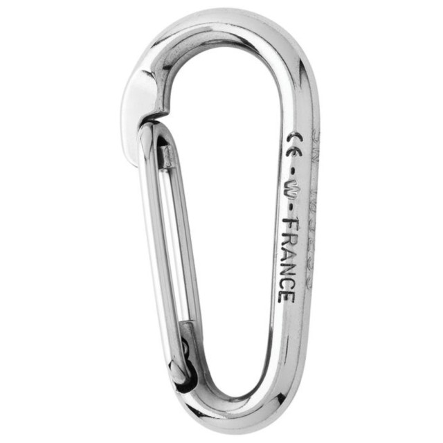 CARBINE HOOK ΧΩΡΙΣ ΜΑΤΙ 80MM